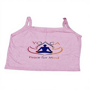 Camisetas sin mangas con estampado de dioses hindúes estilo indie folk INS para mujer, 100% algodón, tejido transpirable, talla única, longitud corta - Product Image 1