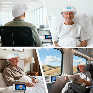 Casco de Terapia de Luz para Neuromodulación, Dispositivo de Fototerapia Infrarroja Cercana de 810nm para Alzheimer, <span class=keywords><strong>Parkinson</strong></span>, Demencia y Salud Mental - Product Image 4