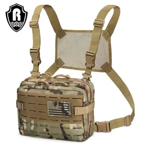 Roewe High Quality Compact Utility Tool Organizer Emergency Multifunction Tactical Chest Rig Bag