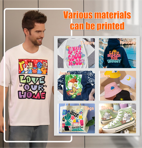 Portable Small Dtf Printer with Xp600 Printhead Roll Film t Shirt Printing Machine CMYKWW DTF Printer - Product Image 6
