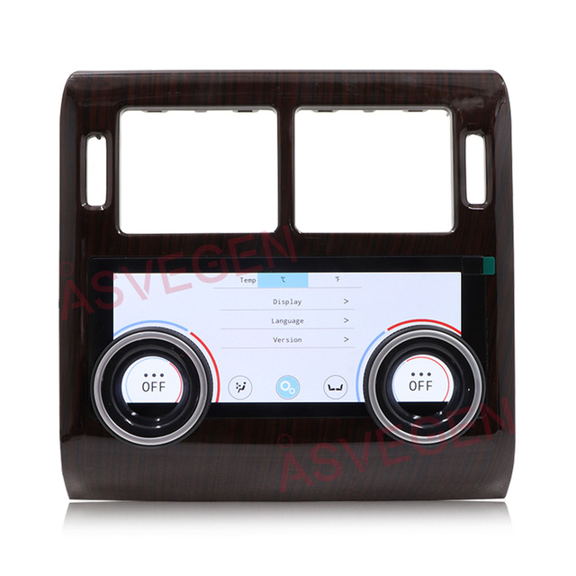 Car LCD Screen Rear Seat AC Board Air Conditioning Panel for Land Rover Range Rover Sport L494 2013-2017 With Digital Control