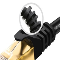 Câble Ethernet Cat8 haute vitesse 2000 MHz pour routeur de jeu, modem, PC