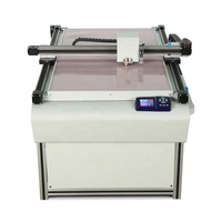 Máquina de corte y plegado de cama plana cnc, lámina de doble cabeza, pegatina de vinilo, máquina de corte plano trazadora en venta