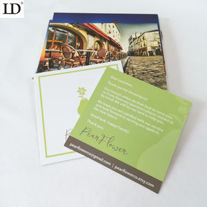 เล็กคริสต์มาสบัตรขอบคุณคุณกำหนดเองนามบัตรพิมพ์บัตรอวยพรของขวัญโปรโมชั่นที่กำหนดเองโน้ตบุ๊คกระดาษพิมพ์ออฟเซ็ต - Product Image 3
