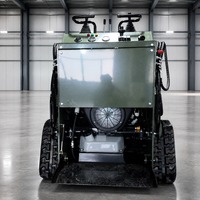 Kostenloser Versand: Mini-Kompaktlader mit Forstmulcher und Rasenmäher – Rad-/Raupenantrieb, leichtgewichtig, inklusive Motor, einfach zu bedienen