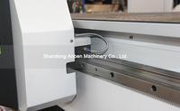 Machine de gravure sur bois CNC à changement d'outil manuel à broche unique 1325 avec contrôle DSP/NC Studio et composants principaux PLC