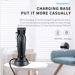 <span class=keywords><strong>Kemei</strong></span> 2500 – tondeuse réglable à batterie au Lithium <span class=keywords><strong>Km</strong></span>-<span class=keywords><strong>2296</strong></span> mah, Rechargeable par Usb, sans fil électrique, pour homme - Product Image 3