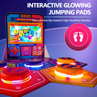 Sistema de Juego Interactivo con Sensor de Movimiento para Interiores, con Luces LED, para Gimnasios y Áreas de Juego Juveniles, Personalizable