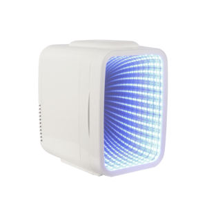 Nouveau mini réfrigérateur 5 litres <span class=keywords><strong>12</strong></span> <span class=keywords><strong>volts</strong></span> DC pour bureau, maison, réfrigérateur portable de petite taille, lumière <span class=keywords><strong>LED</strong></span>, miroir, mini réfrigérateur de jeu - Product Image 1