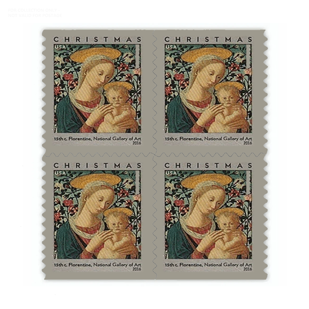 Blanc Y106 2016 Madonna florentine et enfant