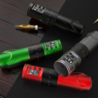 Machine à tatouer sans fil, stylo rotatif, batterie 1500 mAh, moteur sans noyau puissant, course réglable de 2,4 à 4,2 mm pour le tatouage PMU et SMP