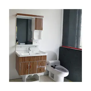 आपा कीमत बाथरूम सिंक डिजाइन बेसिन पीवीसी कैबिनेट