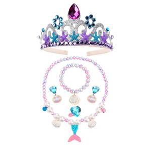 Nuevo Conjunto de Ropa Infantil de Sirena 2026, Diseño Original (ODM/OEM), 2 Piezas, Lindo Conjunto de Disfraces de Ariel para Niñas - Product Image 5