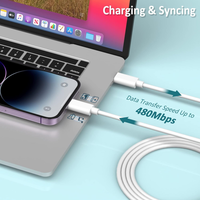 Adaptateur secteur pour ordinateur portable en vente flash, USB-C pour MacBook PRO 13 pouces A1718 A1708, chargeur 30W 61W 87W, câble adaptateur avec type C 61W
