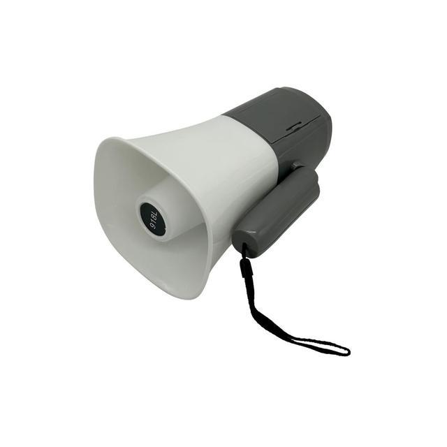 918L Handheld Bullhorn Megaphone USB Rechargeable 300s Recording Portable Voice Amplifier for Traffic Security