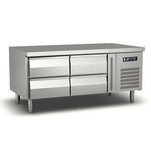 Thương mại một cửa và hai ngăn kéo undercounter mát lưu trữ tủ lạnh tủ đông bàn làm việc tủ lạnh tủ đông thiết bị thanh - Product Image 3
