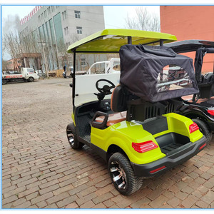 Voiturette de golf 2 places certifiée CE EEC/DOT, batterie lithium 72V, freins à disque, capacité 400-500kg, vitesse 30-50Km/h, autonomie 90km, économique - Product Image 4