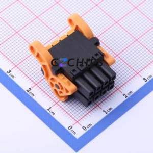 KF2EDGKSG-3.5-2*4P Plug-in Terminal Block P=3.5mm Connector Male Plug Snap Fixing 2x4P 3.5mm - Product Image 2