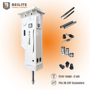 <span class=keywords><strong>Marteau</strong></span>-<span class=keywords><strong>piqueur</strong></span> hydraulique Beilite BLT-140B <span class=keywords><strong>avec</strong></span> pompe pour chargeuses compactes, brise-roche, service OEM, brise-roche hydrauliques - Product Image 1