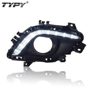 2 pièces de pièces automobiles, couvercle de feux de brouillard DRL pour Mazda 6 Atenza GJ2FP XD GJ2AP 2013 2014 2015, feux de jour LED, feux de circulation diurne LED - Product Image 1