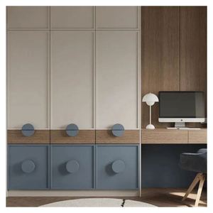Fabricant chinois Vente directe Meubles de chambre à coucher Armoire bleue pour enfants - Product Image 5