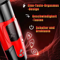 Meistverkaufter Freihändiger Automatischer Teleskop-Rotations-Masturbator für Männer mit Stoßfunktion und Elektrischem Antrieb