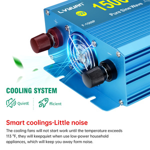 <strong>Inverter</strong> DC 12V <strong>24V</strong> 48V 60V to AC 110V 220V 1500W 3000W Pure Sine Wave Power Converter Solar <strong>Inverter</strong> - Product Image 4