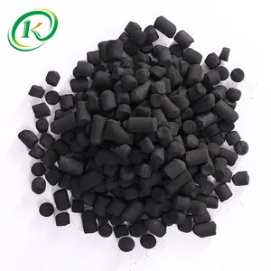 Kelin Charbon Actif 4MM Bituminous Coal Pellet Activated Carbon Odor Activ Biogas H2S Absorbent