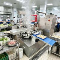 Appareil automatique de formage de raviolis avec mélangeur résistant à la corrosion et capteur de détection de fuites pour les chaînes hôtelières