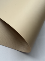 Tissu de bâche tricoté enduit de PVC durable à haute résistance à la traction 500*500D pour structures gonflables, écologique et ignifuge