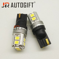 Ampoule LED T10 Canbus blanc 12V W5W 168 194 lampe pour feux de plaque d'immatriculation, feux de Position de stationnement, feux d'intérieur