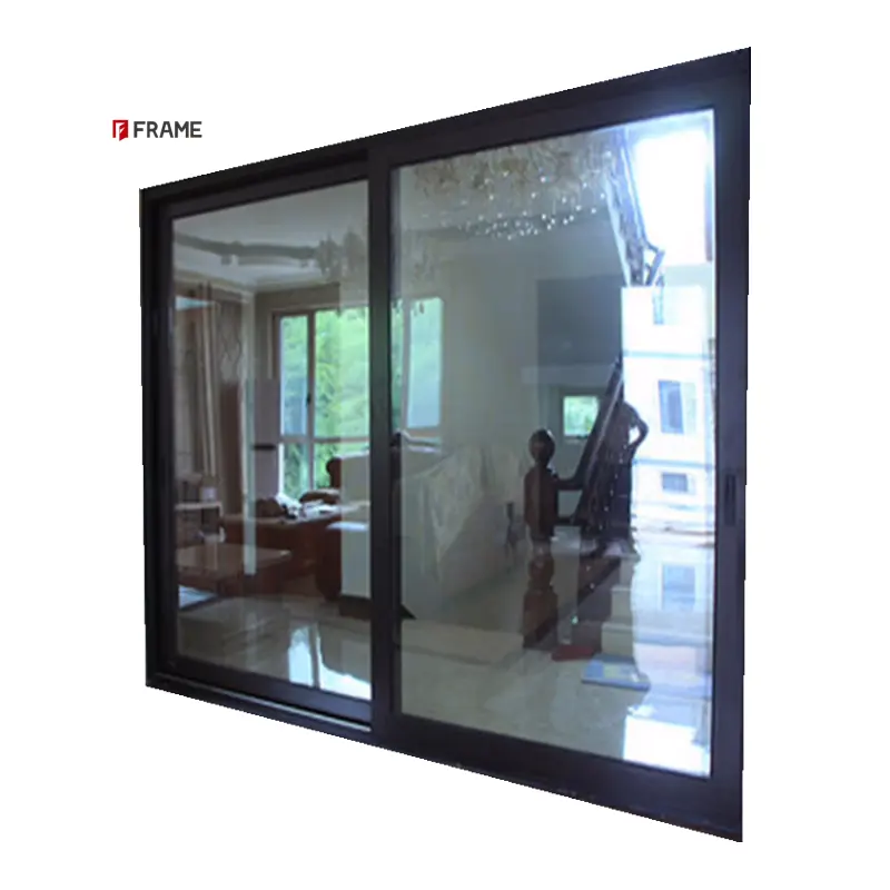 Minimalistische hochwertige schiebetür mit doppelglas schiebetüren aus aluminium schiebetüren für den außenbereich zuhause