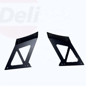 Evo spoiler แผ่นหลังคาร์บอนไฟเบอร์1400มม. สองชั้นอุปกรณ์เสริมคาร์บอนสำหรับ Mitsubishi Lancer Evolution EVO 7 8 9 VOL Type-5V - Product Image 5