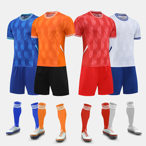 Tùy Chỉnh Thoáng Khí Đội Bóng Đá Kit Bán Buôn Giá Câu Lạc Bộ Jersey Đào Tạo Bóng Đá Đồng Phục Chàng Trai Và Nam Giới - Product Image 1