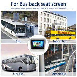 Màn Hình Android 7 Inch Cho Xe Ô Tô Màn Hình Thông Minh Không Dây Trong Xe Buýt/Xe Buýt/Tàu/Du Thuyền/Citybus Màn Hình Giải Trí - Product Image 4