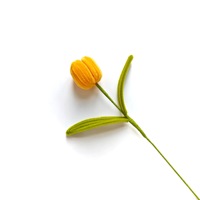 Kunstmatige simulatiebloem Tulp Pluche bloem Gedraaide staaf Eindproduct Woondecoratie Fotografie rekwisiet