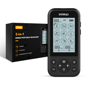 <span class=keywords><strong>Electrodos</strong></span> Profesionales 3 en 1 <span class=keywords><strong>para</strong></span> <span class=keywords><strong>Fisioterapia</strong></span>, Estimulador Muscular EMS, Masajeador Corporal, Máquina TENS con Pantalla Grande, 36 Modos, 20 Intensidades - Product Image 1