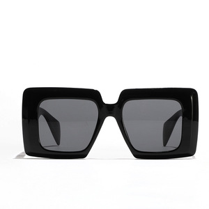 Tùy chỉnh quá khổ ống kính lớn mắt vuông Kính mát trực tuyến kích thước lớn người đàn ông kính mát cho người đứng đầu lớn - Product Image 4