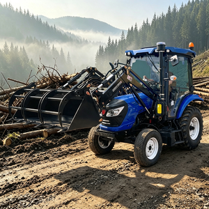 Tractor Agrícola 4x4 de 120HP con Cabina, Sistema Hidráulico Robusto y Elevación Alta para Operaciones Agrícolas Modernas - Product Image 2