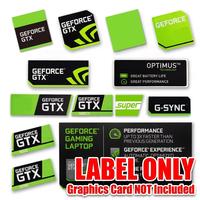 Autocollant décoratif en PVC adhésif pour cartes graphiques RTX 5090 5080 5070, pour ordinateur portable, PC de bureau, décoration DIY