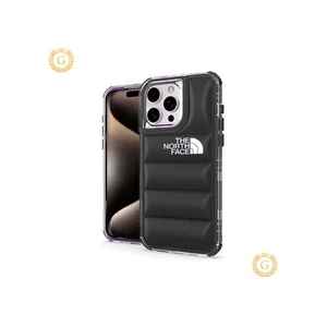 Étui de téléphone en TPU antichoc avec design de veste matelassée pour iPhone, Samsung, Xiaomi, Motorola, OPPO, etc. Noir, léger, A - Product Image 3