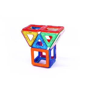The wisdom mother meets a 100 pieces <span class=keywords><strong>block</strong></span> strong magnet plastic children's educational toys - Product Image 6