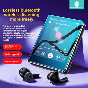 2.4-Inch Full Touchscreen <strong>Portable</strong> MP4 <strong>Player</strong> English-Chinese Dictionary E-Book Reader Supports Lossless Music Videos New Design - Product Image 4