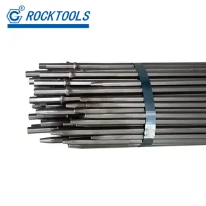 H22 Drill Steel Rod 12 Degree Taper Drill Rod for Sandvik Hydraulic Machine Rig