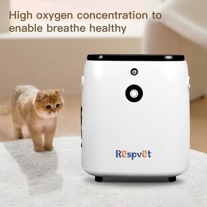 Concentrateur d'oxygène vétérinaire portable 1 à 7 L à débit continu pour masque pour animaux de compagnie et cage à oxygène pour petits animaux - Product Image 3