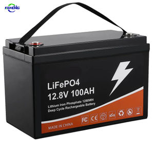 แบตเตอรี่ลิเธียมเหล็กฟอสเฟตแบบกึ่งแข็ง100Ah 12.8V ชาร์จได้พร้อมรอบ2000สำหรับเครื่องใช้ในบ้านและเครื่องมือไฟฟ้า - Product Image 1