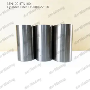 3TN100 4TN100 Cylinder Liner 119000-22300 Suitable For Yanmar Engine Parts