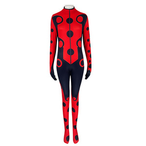 Traje de Cosplay de Spandex Echo y Leotardo para Mujer - Disfraz de Halloween de <span class=keywords><strong>Ladybug</strong></span> Temporada 6 Marina - Product Image 5