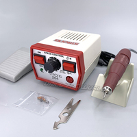 Machine à percer les ongles électrique professionnelle originale puissante 204 102L 35000 tr/min, outil de polissage et de lime à ongles pour manucure