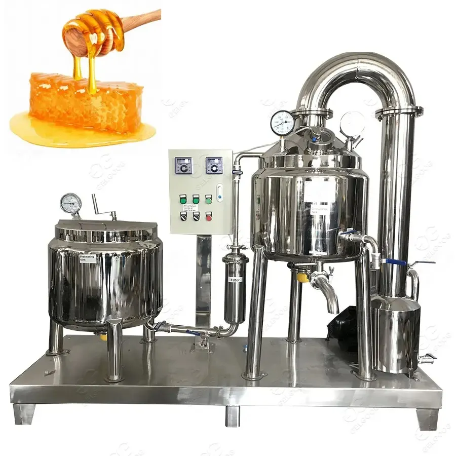 Miel automática concentración línea de procesamiento abeja extractor extracción máquina de envasado stick miel máquina de filtrado